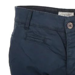 Bermuda chino venili coton stretch popeline revers gansé bouton Homme BLAGGIO