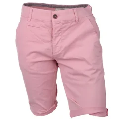 Bermuda chino venili coton stretch popeline revers gansé bouton Homme BLAGGIO