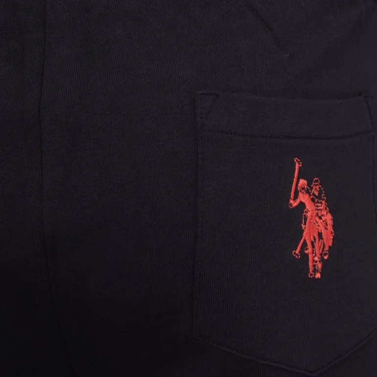 Bermuda de sport coton grand logo Homme US POLO