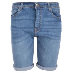 Bermuda denim vasto bleu délavé Homme BLAGGIO