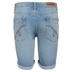 Bermuda denim vasto bleu délavé Homme BLAGGIO