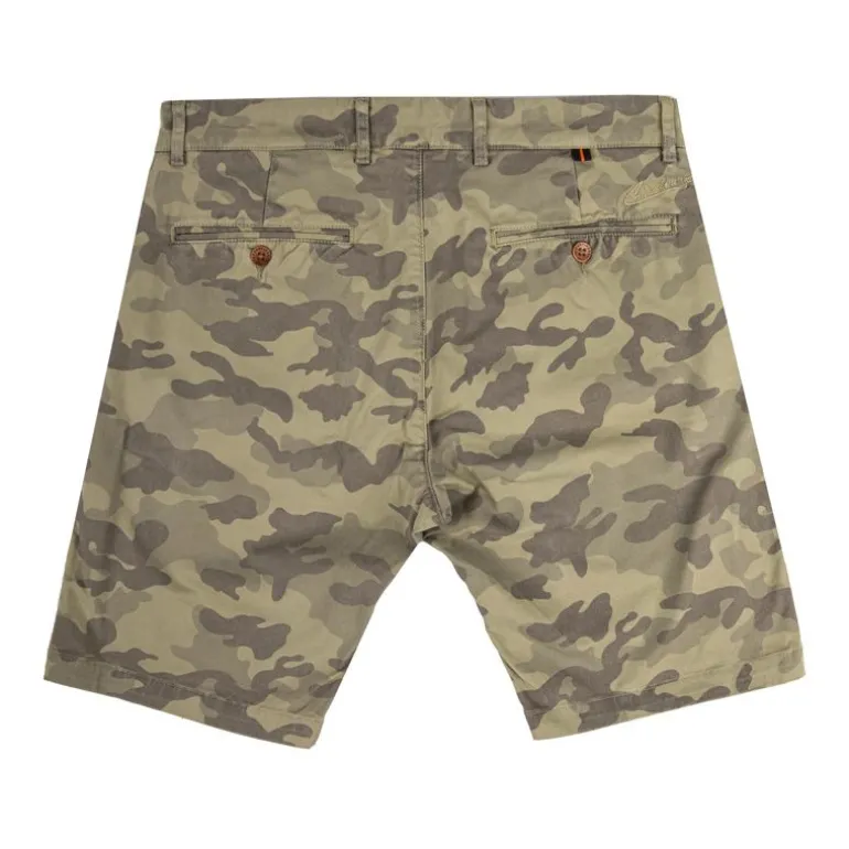 Bermuda en coton bio motif camouflage Homme APPARTINENZA