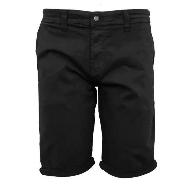 Bermuda en coton chino avec revers Homme BILL TORNADE