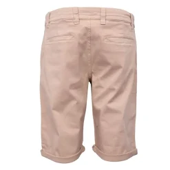 Bermuda en coton chino avec revers Homme BILL TORNADE