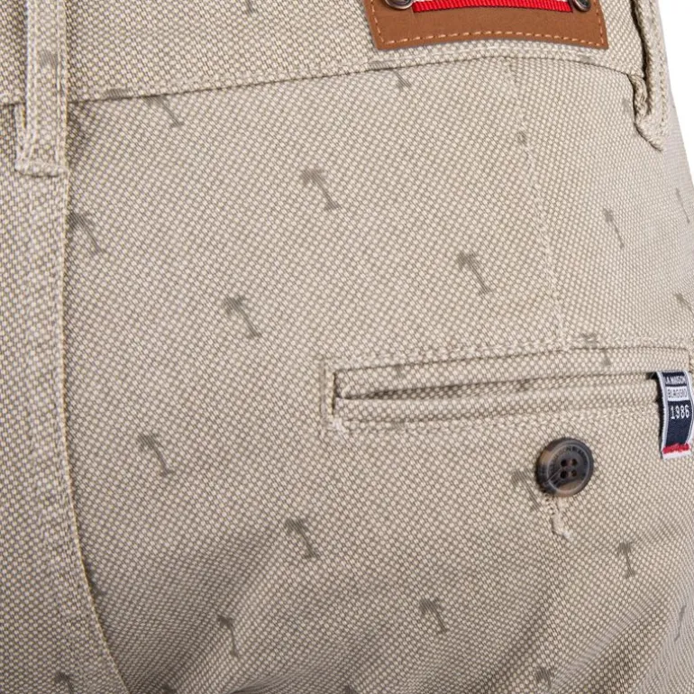 Bermuda imprimé 98% coton vadim Homme BLAGGIO