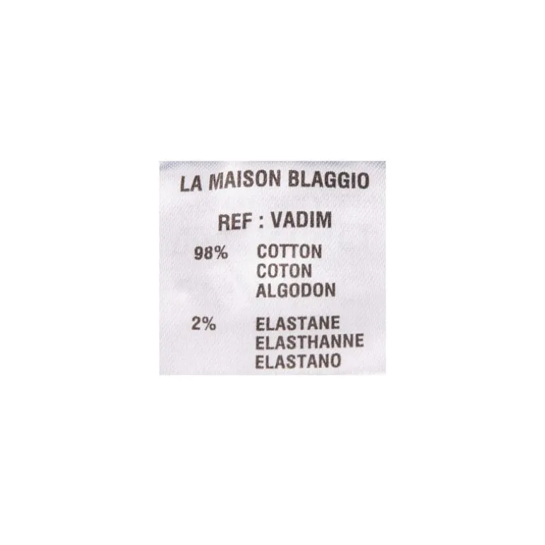 Bermuda imprimé 98% coton vadim Homme BLAGGIO