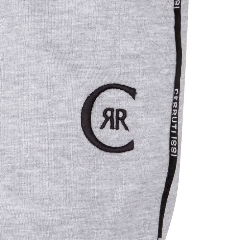 Bermuda jogging liseré noir avec logo coton perpignan Homme CERRUTI