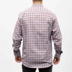 Bill00 chemise coton poly bleu marine - carreaux Homme BILL TORNADE