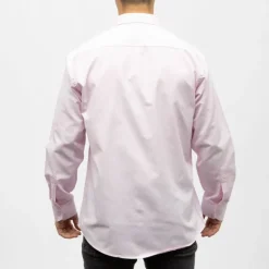 Bill00 chemise coton poly rose pÂle - faux-uni Homme BILL TORNADE