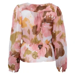 Blouse col V romance Batia imprimé Femme LA PETITE ETOILE