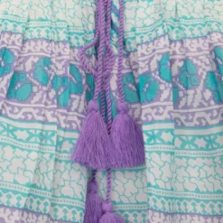 Blouse crop amelie manches 3/4 à motif graphique Femme ANTIK BATIK