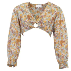 Blouse crop marty à fleurs Femme ANTIK BATIK
