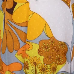 Blouse en coton à fleurs bahia manches longues à nouer Femme ANTIK BATIK