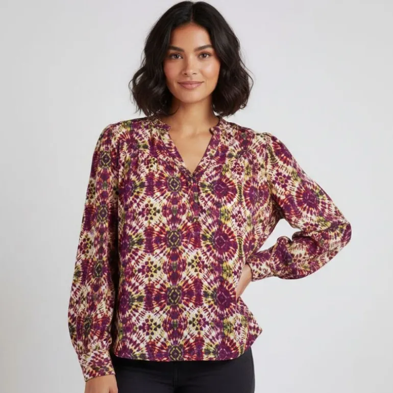 Blouse fluide yassmina print Femme LA PETITE ETOILE