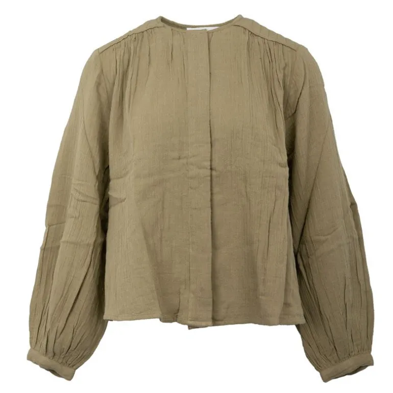 Blouse légère kaki Berlia Femme LA PETITE ETOILE