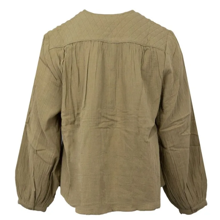 Blouse légère kaki Berlia Femme LA PETITE ETOILE
