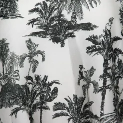 Blouse orli imprimé palmier effet satiné Femme HOLLY AND JOEY