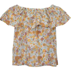 Blouse épaule dénudée marty avec grand volant Femme ANTIK BATIK