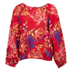 Blouse rouge berra Femme LA PETITE ETOILE