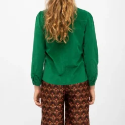 Blouse velours col mao blondie Femme LA PETITE ETOILE