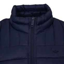 Blouson col cheminé bleu marine Homme DOCKERS