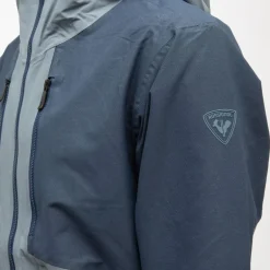 Blouson de déperlant bi color à capuche Homme ROSSIGNOL