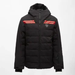 Blouson de ski à capuche avec bandes Homme ROSSIGNOL