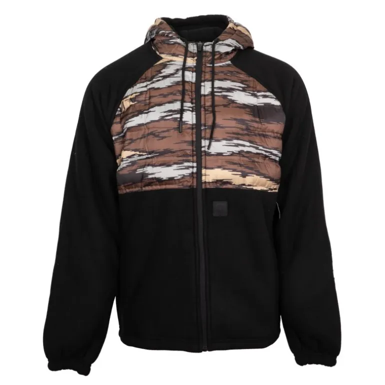 Blouson doublé à capuche avec imprimé Homme VOLCOM