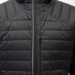 Blouson matelassé col montant softshell col montant avec bandes réfléchissantes Homme ROSSIGNOL