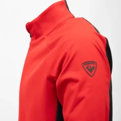 Blouson uni softshell avec zip logo blason Homme ROSSIGNOL
