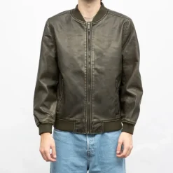 Bomber garet similicuir effet usé Homme DEELUXE 74