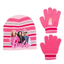 Bonnet gants fille barbie Enfant TOM & KIDDY