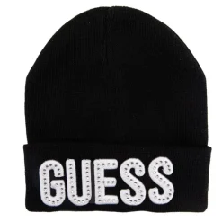 Bonnet logo brodé à strass incrustés bébé Enfant GUESS