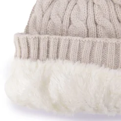 Bonnet maille torsadée Mixte BILL TORNADE