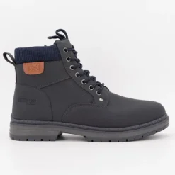 Boots à lacets julicien avec zip Homme BURTON OF LONDON
