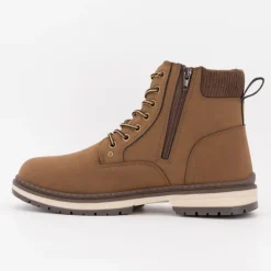 Boots à lacets julicien avec zip Homme BURTON OF LONDON