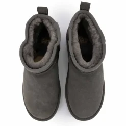 Boots basses fourrées tige cuir doublées synthétique Femme KELARA