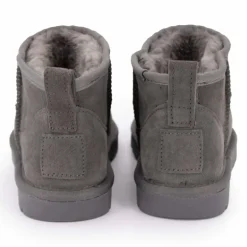 Boots basses fourrées tige cuir doublées synthétique Femme KELARA