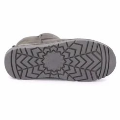 Boots basses fourrées tige cuir doublées synthétique Femme KELARA