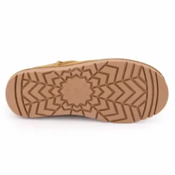 Boots basses fourrées tige cuir doublées synthétique Femme KELARA