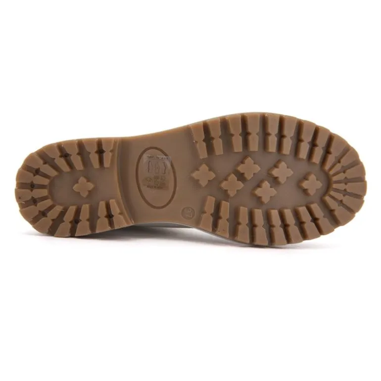 Boots cuir grainé avec fausse fourrure Femme LES TROPEZIENNES PAR M.BELARBI