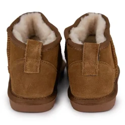 Boots en cuir fourrées ultra-mini fille Enfant KELARA