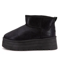 Boots fourrées brillantes Edwige Femme BURTON OF LONDON