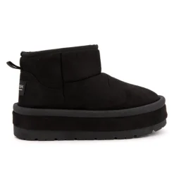 Boots lindy doublée fausse fourrure semelle en tissu Femme BURTON OF LONDON