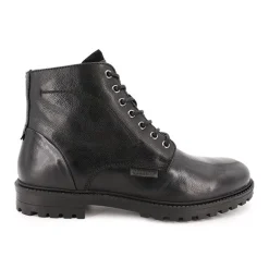 Bottine à lacets noire Homme DEELUXE 74