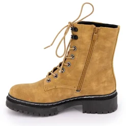 Bottine cognac semelle noire Femme DOCKERS BY GERLI