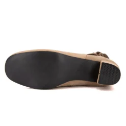 Bottine mantik en daim beige Femme XAVIER DANAUD