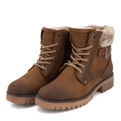 Bottine whisky fourrée Femme TOM TAILOR