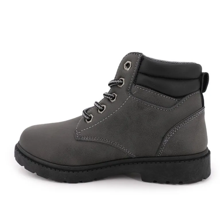 Bottines à lacets similicuir grainé Enfant LEE COOPER