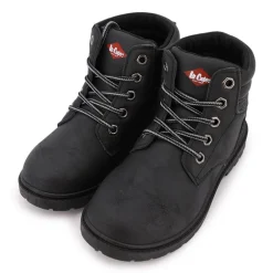 Bottines à lacets similicuir grainé Enfant LEE COOPER
